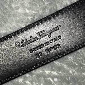 Ferragamo Belt. Brown. Size 36